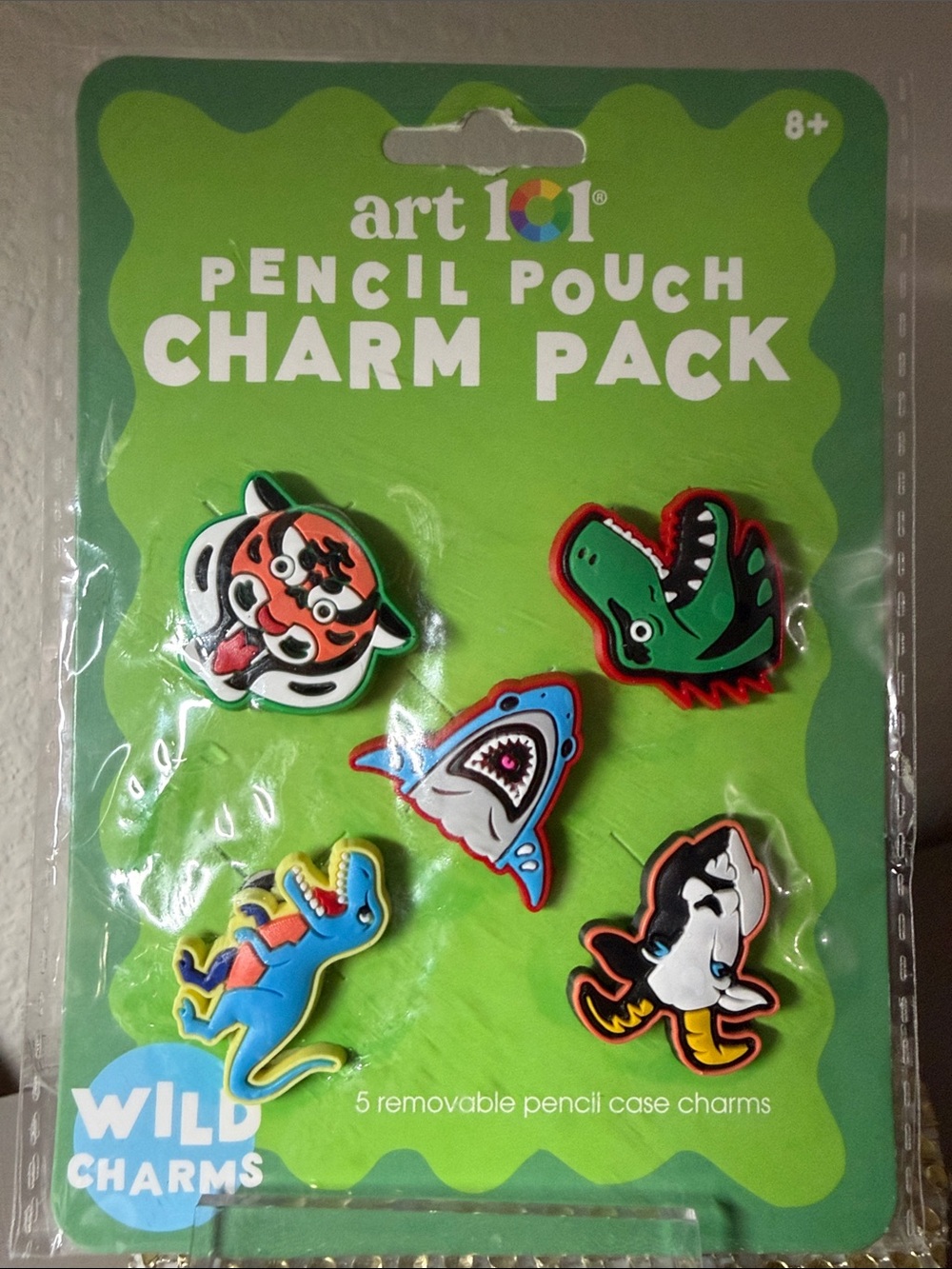 Wild Charms Pencil Pouch Charm Pack - Multicolor